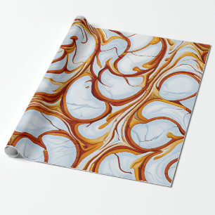 Papel De Presente Roman Marble Grandeur