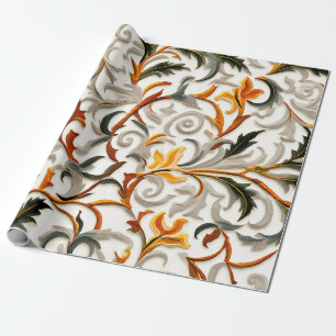 Papel De Presente Roman Marble Majestade