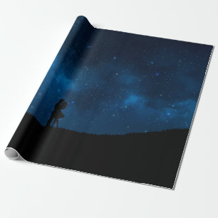 Papel De Presente Romance Love casal design
