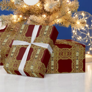 Papel De Presente Romântico de Feriado Elegante de Bessbrook Laycee