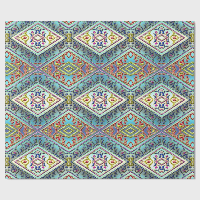 PAPEL DE PRESENTE ROMBUS (Aberto)