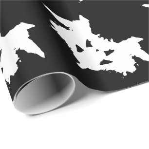 Papel De Presente Rorschach Inkblot