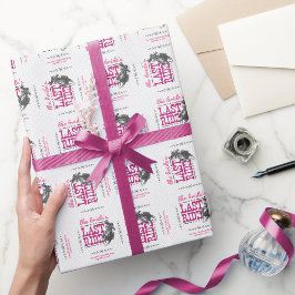 Papel De Presente Rosa A Última Cavalgada da Noiva