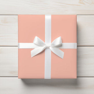 Papel De Presente Rosa Bege Pastel Suave Sólido