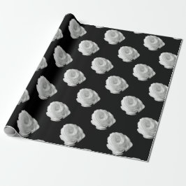 Papel De Presente rosa-branca-no-fundo-preto
