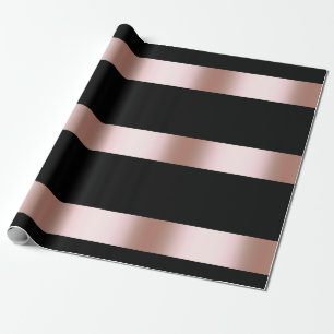 Papel De Presente rosa de ouro e pintinho, elegante