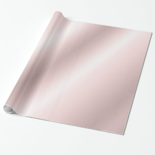 Papel De Presente Rosa Dourado Glamour Elegante Modelo Presente Bril