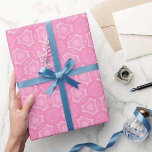 Papel De Presente rosa,menina,chá de fraldas,osso,padrão,cortado