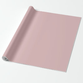 Papel De Presente Rosa poeirenta sólida