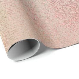 Papel De Presente Rosa Rosa Rosa Rosa Dourada Champaço Dourado Pince