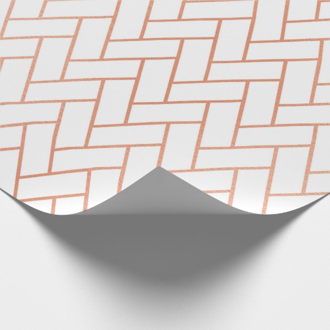 Papel De Presente Rosa Rosa Rosa Rosa Dourada Pincel Brancos Brancos (Ponta)