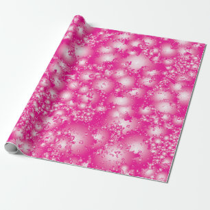 Papel De Presente ROSA super do respingo