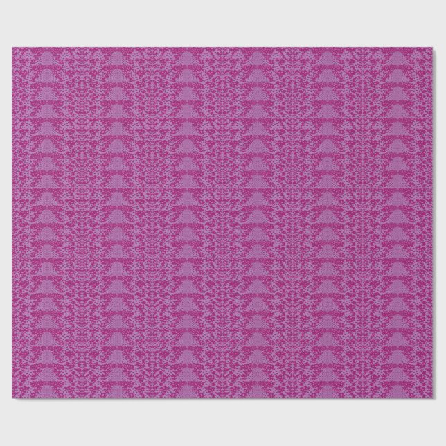 Papel De Presente Rosas Bulbosas Rosas (Aberto)
