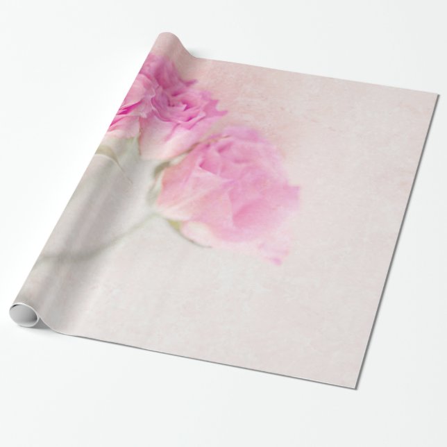 Papel De Presente Rosas de Colagem de Fundo da Pedra Rosa Rosa Rosa  (Desenrolado)
