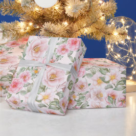 Papel De Presente Rosas de jardim de delírio