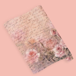 Papel De Presente Rosas Florais Anticorpos