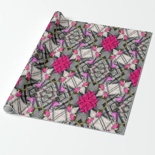 Papel De Presente Rosas rosa para você....