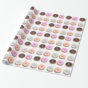 Papel De Presente Rosquinhas