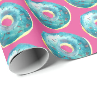 Papel De Presente Rosquinhas do mirtilo