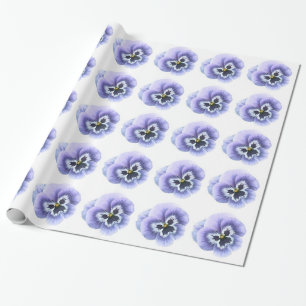 Papel De Presente Rosto de Amora Roxa