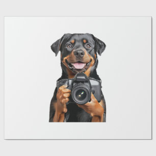 Papel De Presente Rottweiler  