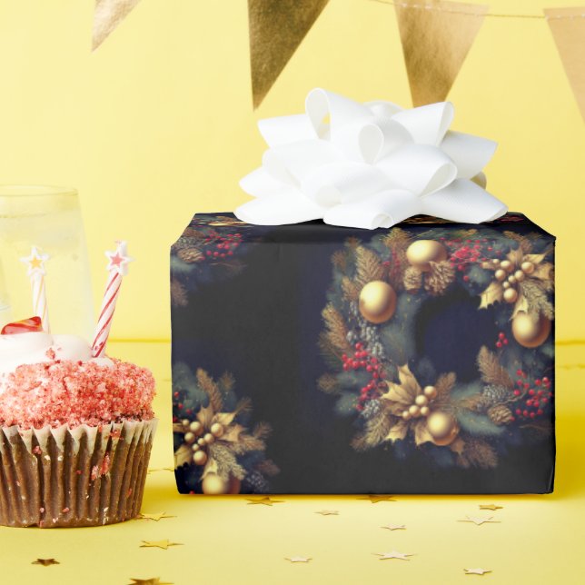 Papel De Presente Roupa russa de presente de Natal (Festa de aniversário)