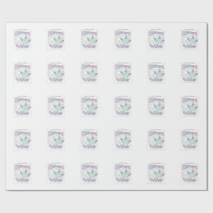 Papel De Presente Roupas Adoráveis Unicórnio Starcorn Desejos Gráfic