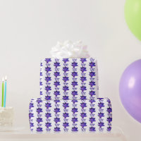 Roxo Roxo-Espiritual Flor Nam Myoho Renge Kyo
