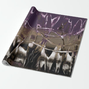 Papel De Presente Royale roxo