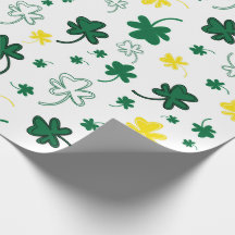 Rua de Shamrock. Dia de Patrick
