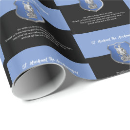 Papel De Presente Rua Michael Archangel Prayer Pensando em você