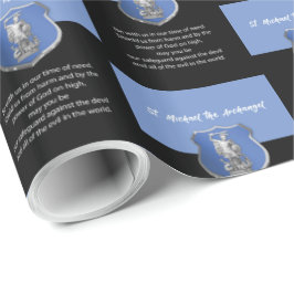 Papel De Presente Rua Michael Archangel Prayer Pensando em você