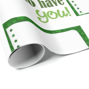 Papel De Presente Rua, papel de embrulhamento no dia de Patrick