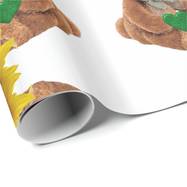 Papel De Presente Rua, papel de enrolador de dia de Patrick (Ponta do rolo)