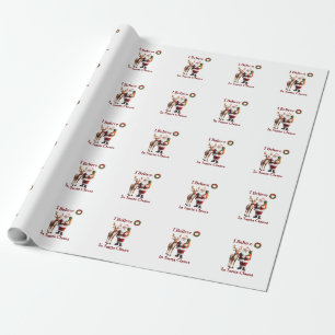 Papel De Presente Rudolf, a rena vermelha