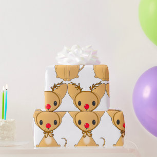 Papel De Presente Rudolf Chihuahua