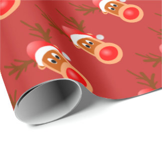 Papel De Presente Rudolph