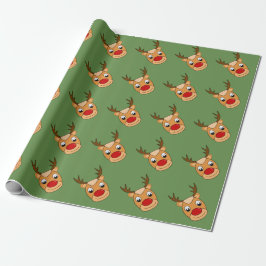 Papel De Presente Rudolph
