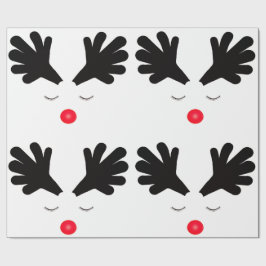 Papel De Presente Rudolph Wrapping Paper
