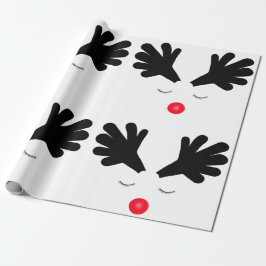 Papel De Presente Rudolph Wrapping Paper