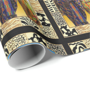 Papel De Presente Sábios Do Deserto Africano