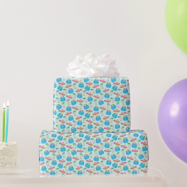 Papel De Presente Saco Bermuda Derby Mint Julep Préppy (Presentes para festas)