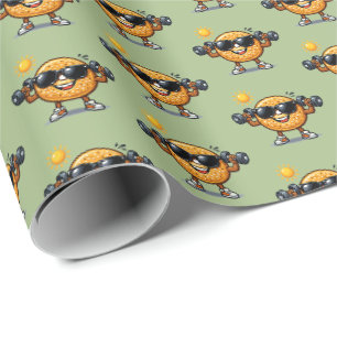 Papel De Presente Saco de Bíceps