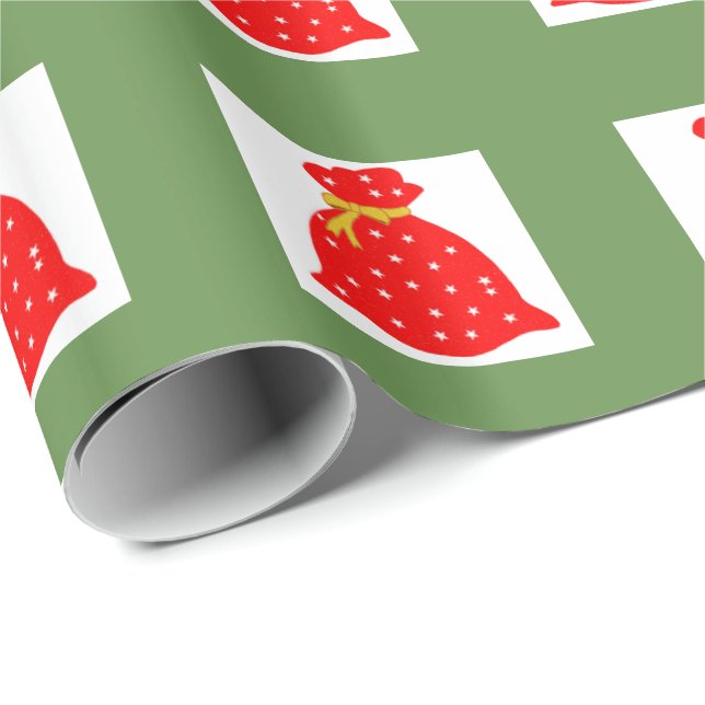 Papel De Presente Saco de desejos (Ponta do rolo)