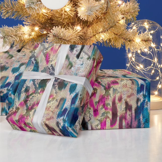 Papel De Presente Safari Pattern Wrapping Paper (Feriados)