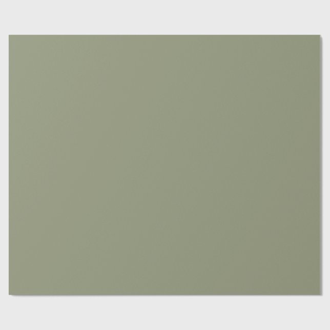Papel De Presente Sage (Aberto)