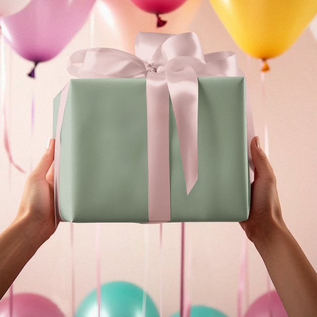 Papel De Presente Sage suave (Criador carregado)