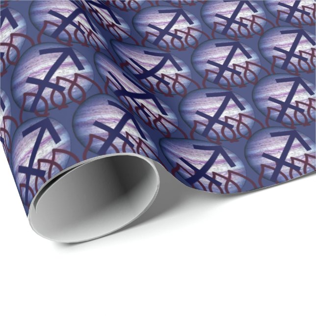 Papel De Presente Sagitário (Ponta do rolo)
