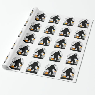 Papel De Presente Saiu-se ao Esquadrão do Halloween