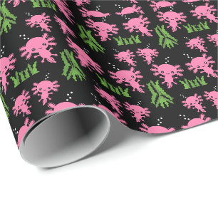 Papel De Presente Salamander Axototl exótico